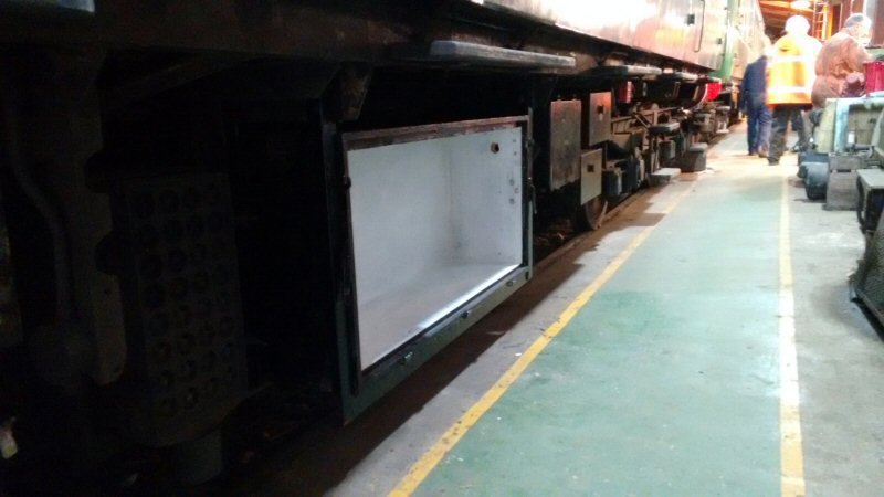 Class 127: New battery box in situ
